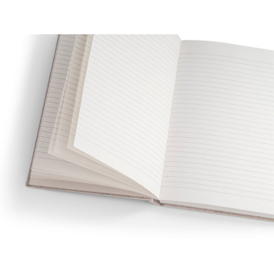 TEAPAD RIGID. A5 notepad with hard cover made from tea leafs waste (65)